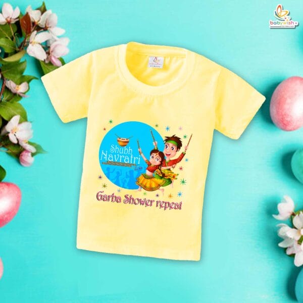 Babywish Baby Navratri T-shirt My First Dussehra Shubh Navratri - Image 4