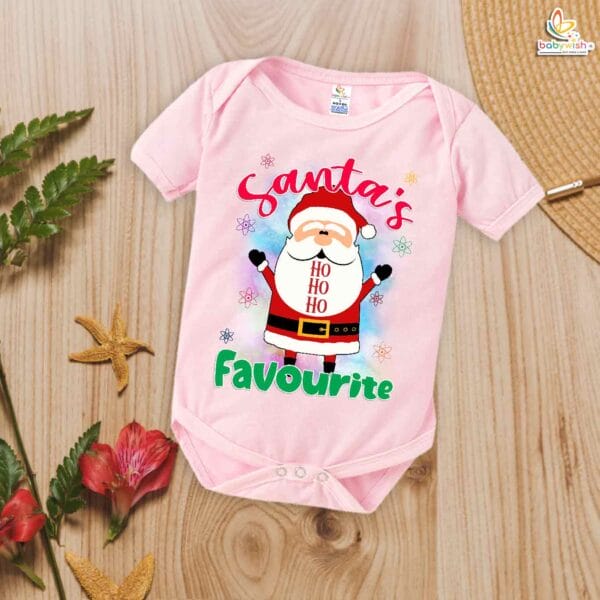 Babywish Christmas Romper Clothes My First Merry Christmas Bodysuits Ho Ho Christmas - Image 4