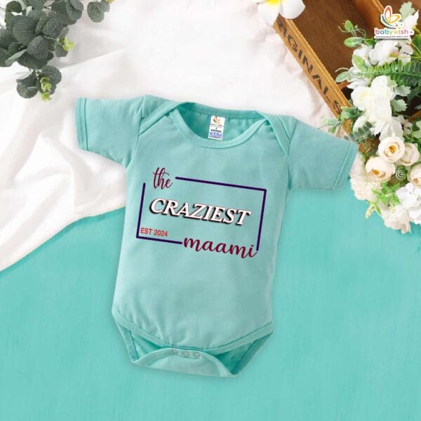 The Craziest Maami – Funny Baby Romper & Bodysuit for Newborns and Infants | Mama & Maami Baby Clothes | Babywish - Image 2