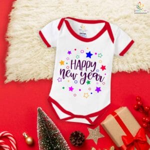 Babywish New Year Romper Clothes My First New Year Bodysuits Happy New Year Star Group