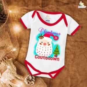 Babywish Christmas Romper Clothes My First Merry Christmas Bodysuits Christmas Day Countdown