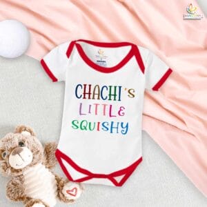Chachi's Little Squishy Baby Romper – Cute Chacha & Chachi Bodysuit | Baby Girl or Boy Outfit, Gift for Chachi, Newborn Onesie, Babywish