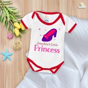 Grandma's Little Princess – Cute Grandmother Romper & Bodysuit for Babies | Perfect Gift for Newborn Girls | Babywish
