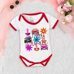 Babywish Baby Diwali Romper Bodysuit My First Diwali Diwali Festivals Celebration