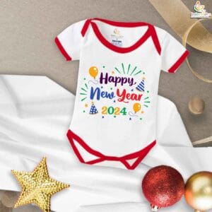 Babywish New Year Romper Clothes My First New Year Bodysuits Happy New Year 2024