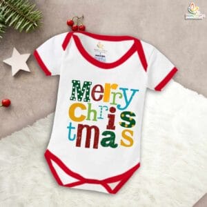 Babywish Christmas Romper Clothes My First Merry Christmas Bodysuits Merry Christmas Celebrations