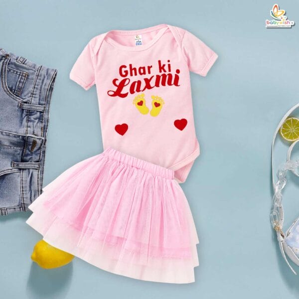 newborn-girls-tutu-skirt-romper-navratri-print-onesies-bodysuits-for-baby-0-to-12-months - Image 5