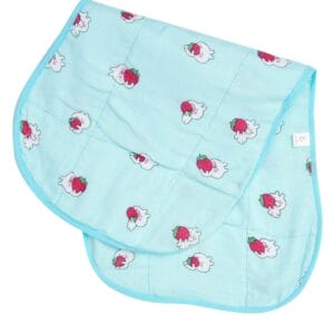 Soft muslin burp cloth for newborns – absorbent and gentle baby towel by Babywish