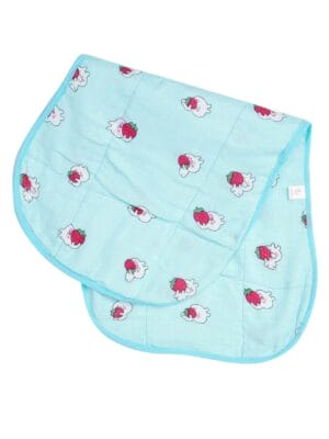 Soft muslin burp cloth for newborns – absorbent and gentle baby towel by Babywish