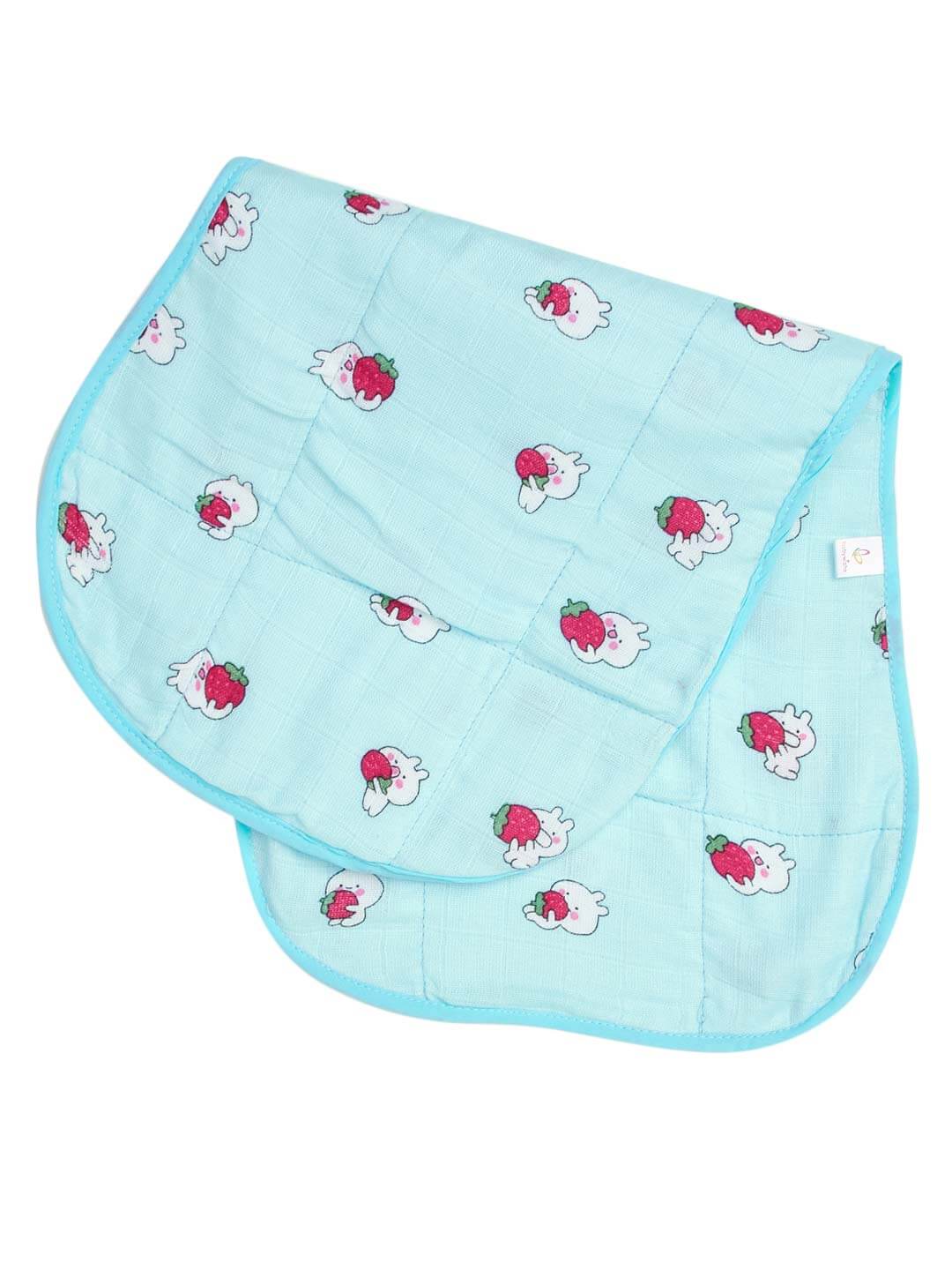 Soft muslin burp cloth for newborns – absorbent and gentle baby towel by Babywish