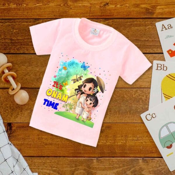 Babywish Onam Festivals Boys and Girls T-Shirt  Onam T-Shirts Half Sleeve - Image 4