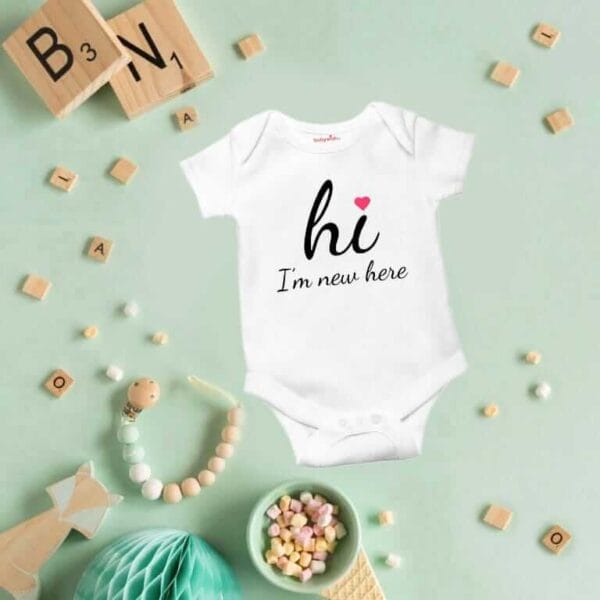 Baby Newborn Bodysuits romper Half Sleeve Envelope Neck Onesies Outfit