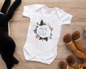 Baby Newborn Bodysuits romper Half Sleeve Envelope Neck Onesies Outfit