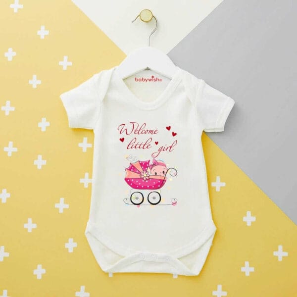 Baby Newborn Bodysuits romper Half Sleeve Envelope Neck Onesies Outfit