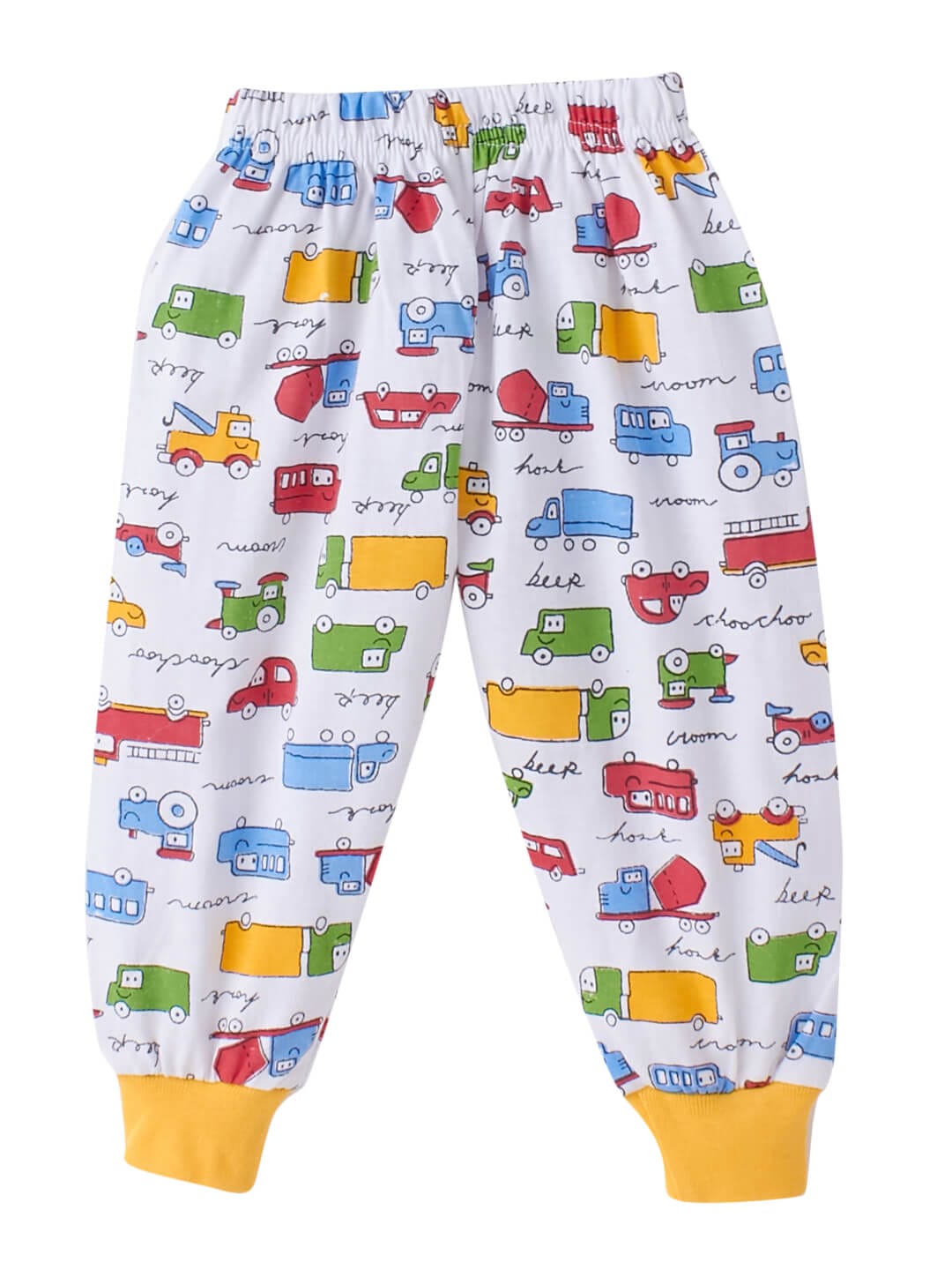 Colorful Theme Car Print Baby Cotton Pants for Toddlers – Babywish