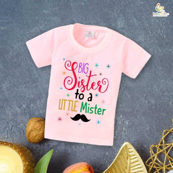 Babywish Rakshabandhan T-Shirt Brother Sister Matching dress Rakshabandhan gift for Rakhi Tee - Image 2