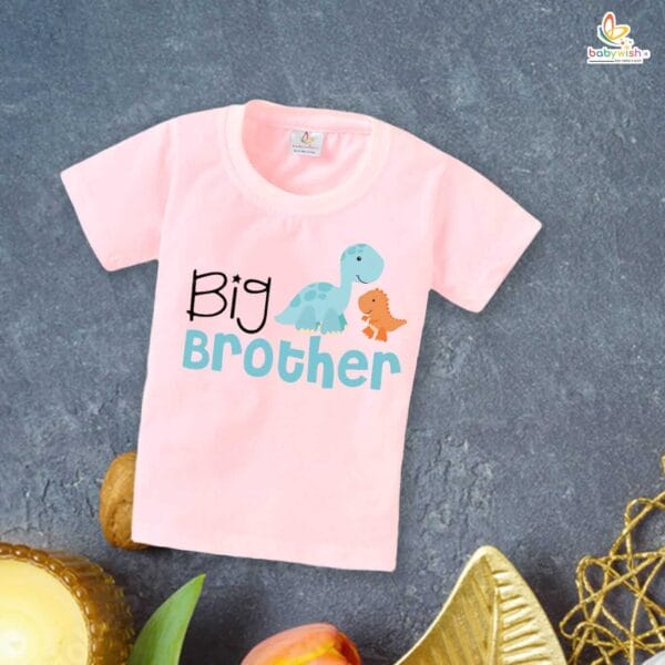 Babywish Rakshabandhan T-Shirt Brother Sister Matching dress Rakshabandhan gift for Rakhi Tee - Image 4