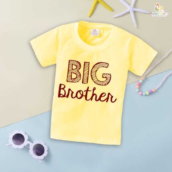 Babywish Rakshabandhan T-Shirt Brother Sister Matching dress Rakshabandhan gift for Rakhi Tee - Image 2