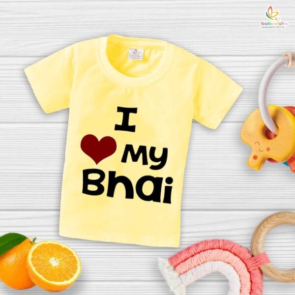Babywish Rakshabandhan T-Shirt Brother Sister Matching dress Rakshabandhan gift for Rakhi Tee