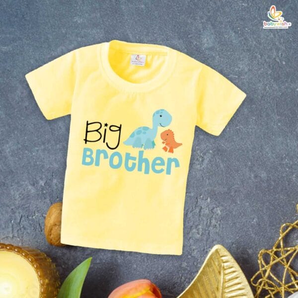 Babywish Rakshabandhan T-Shirt Brother Sister Matching dress Rakshabandhan gift for Rakhi Tee - Image 3