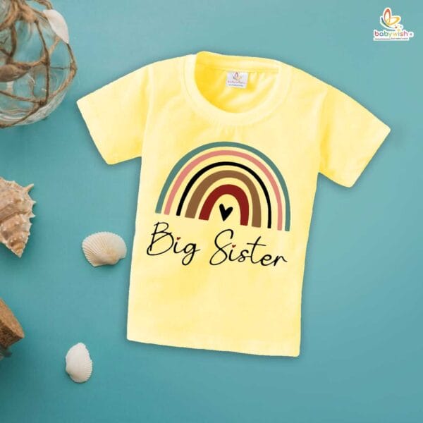 Babywish Rakshabandhan T-Shirt Brother Sister Matching dress Rakshabandhan gift for Rakhi Tee - Image 2
