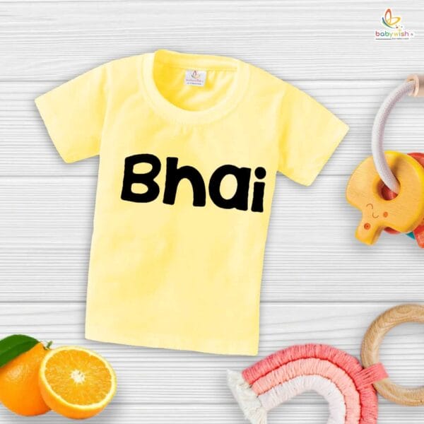 Babywish Rakshabandhan T-Shirt Brother Sister Matching dress Rakshabandhan gift for Rakhi Tee