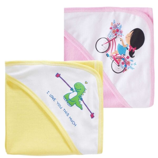 Baby hooded towels for new born Combo Multicolor Bath Towel for Boys and Girls Infants kids towel