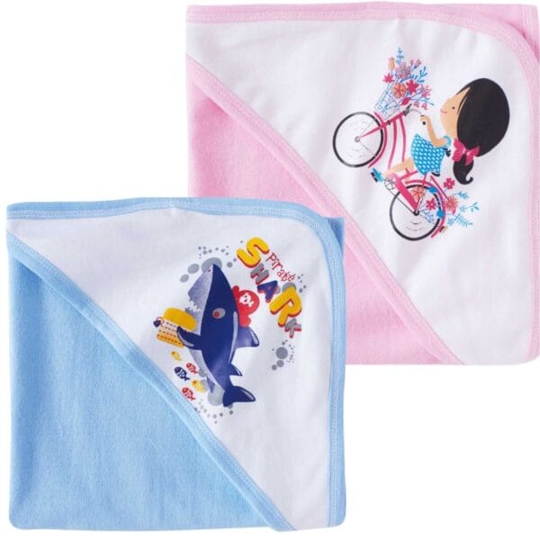 Baby hooded towels for new born Combo Multicolor Bath Towel for Boys and Girls Infants kids towel