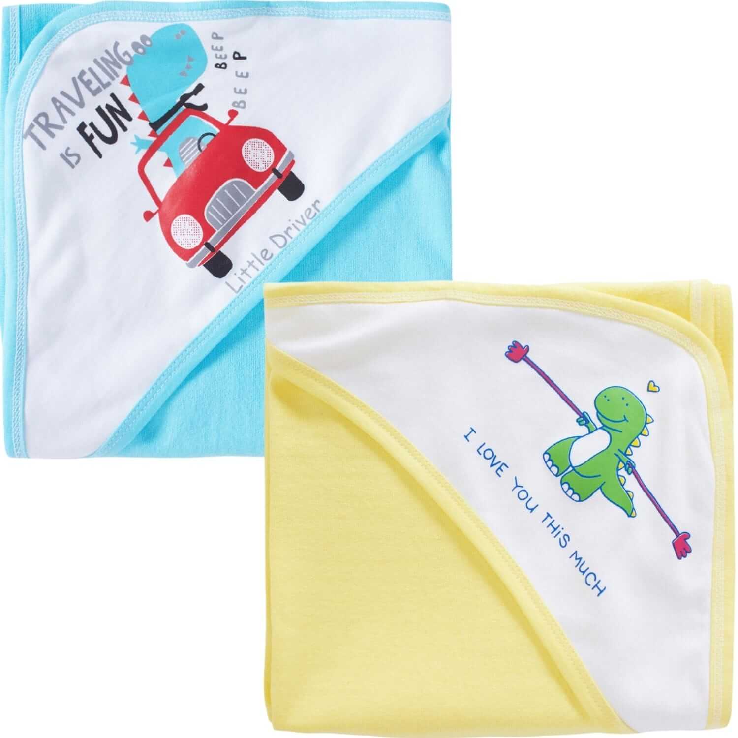 Baby hooded towels for new born Combo Multicolor Bath Towel for Boys and Girls Infants kids towel