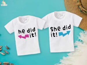 Rakshabandhan Special Combo White T-Shirts Sets for Brother and Sister Combo Pack of 2