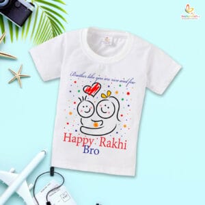 Babywish Rakshabandhan T-Shirt Brother Sister Matching dress Rakshabandhan gift for Rakhi Tee