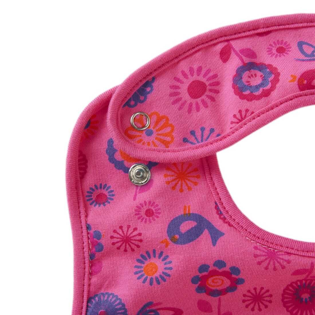 Bibs for Baby – 3-Layer Waterproof Baby Bib with Food Catcher Pocket, Soft and Durable Infant and Toddler Bibs, Unisex Mealtime Accessory, Easy to Clean and Wash - Image 4