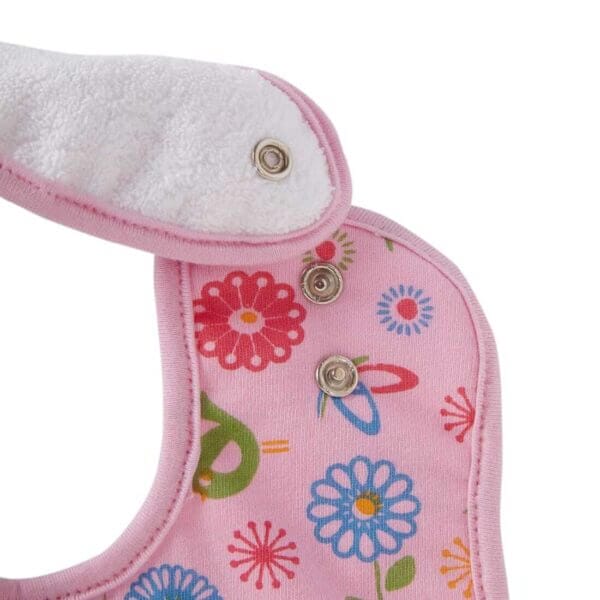 Bibs for Baby, 3-Layers Waterproof Baby Bib Food Catcher with Pocket Bibs - Image 6