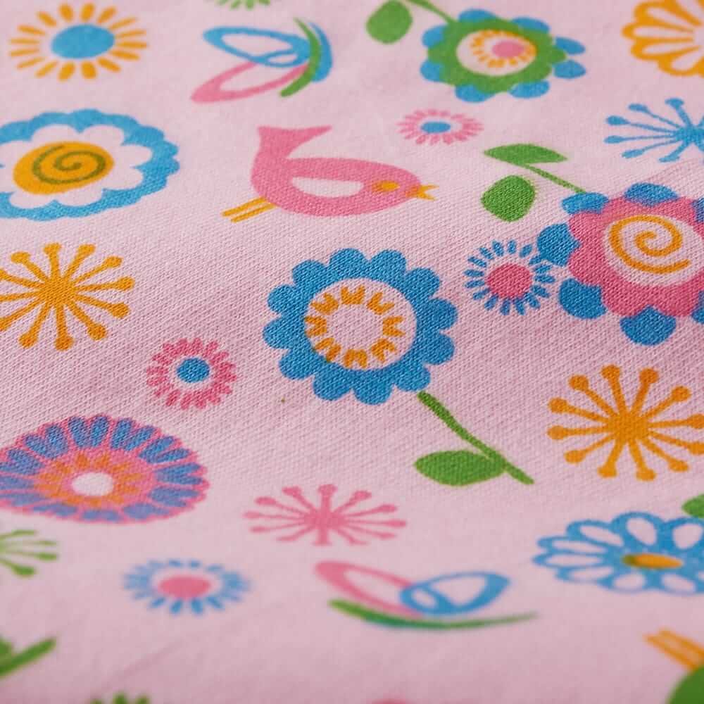Baby Waterproof Bed Mattress Protector Pink Drysheet | Soft, Breathable, Waterproof Crib Bed Sheet Protector for Newborns and Toddlers | Hypoallergenic, Easy to Wash - Image 4