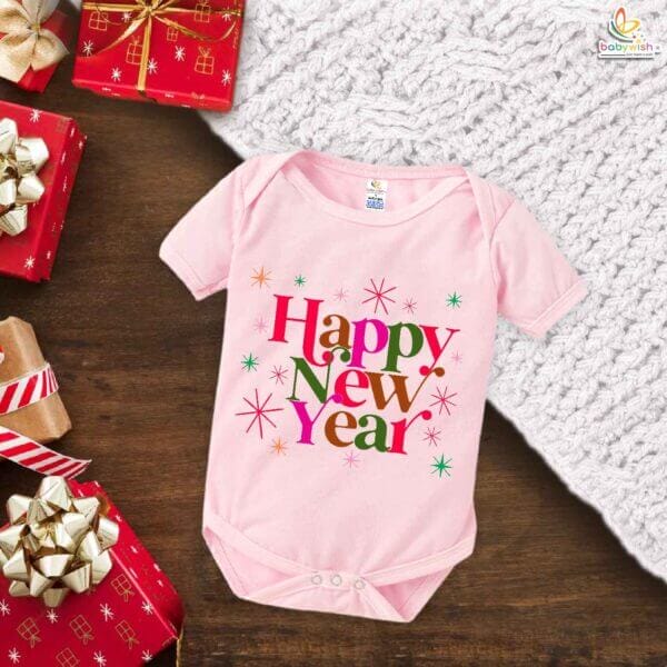 Babywish New Year Romper Clothes My First New Year Bodysuits Happy New Year to All - Image 4