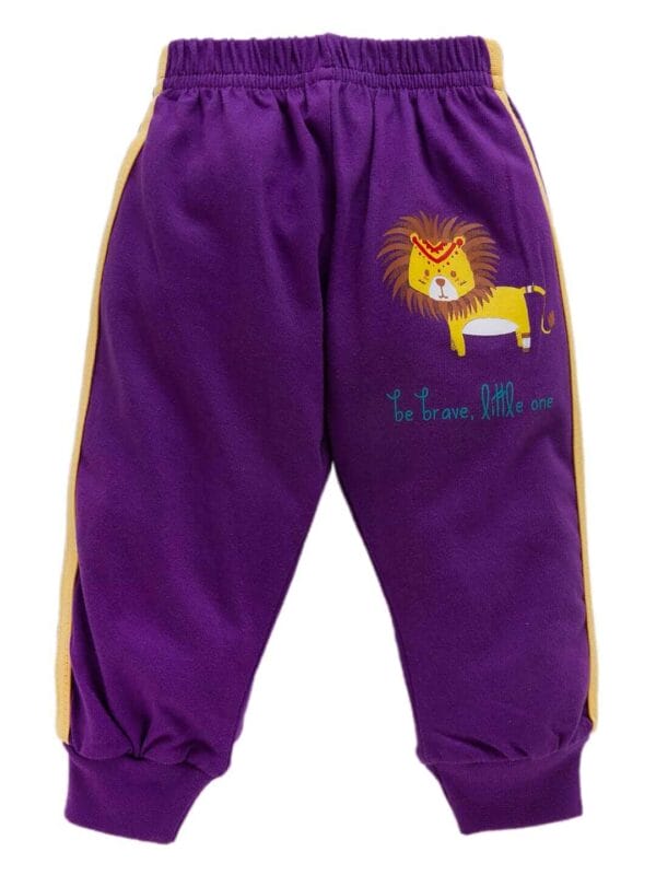 Kids Pajama Leggings Combo Set Pant for Boy's and Girl's Elastic Waist Newborn baby unisex TrackPant & leggings for kids - Image 2