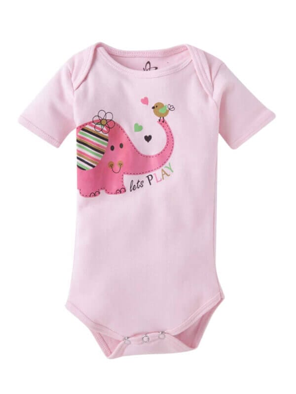 Baby Boy's and Baby Girl’s Bodysuits Cotton Half Sleeve Rompers Gift for Infants - Set of 3 - Image 10