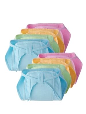 Baby Cloth Diapers Triple Layer Cotton Cloth Nappies Washable Reusable Langot