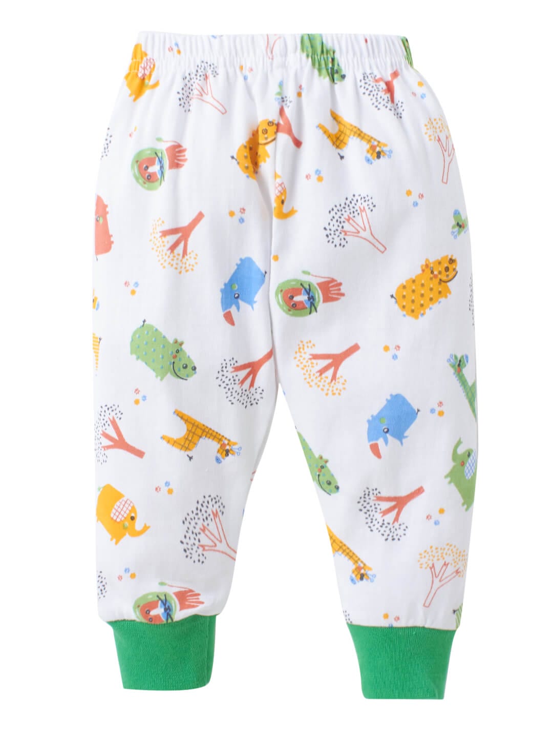 Baby Cotton Pajama with Cartoon Print|Soft Comfy Sleepwear|babywish