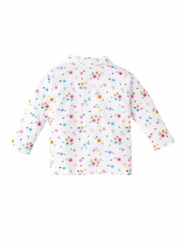 Kids Sleepsuit for Baby Boy’s and Girl’s Topwear and Pajamas Set Long Sleeve Sleepwear Baby Clothing Sets - Flower Hill - Image 3