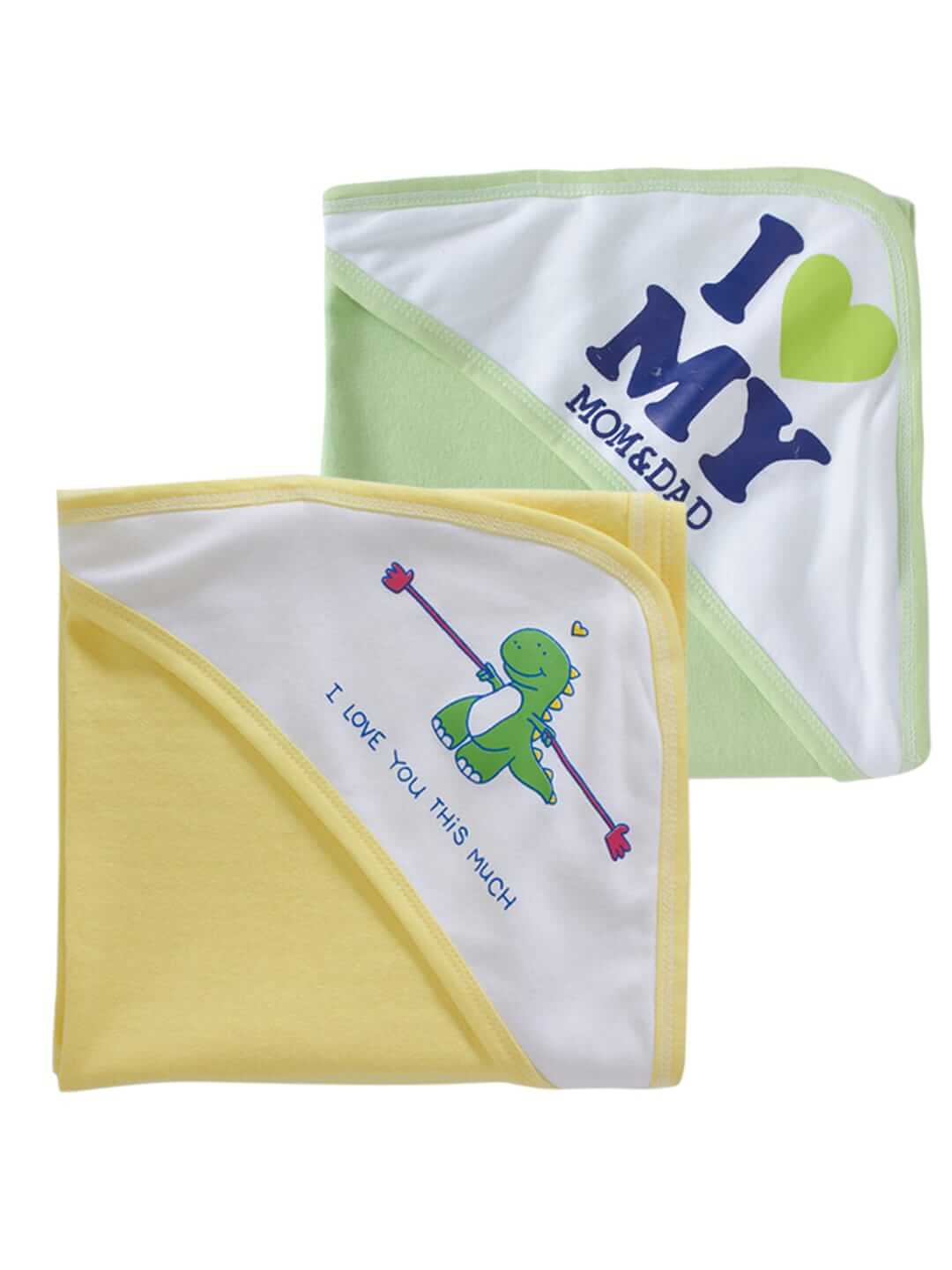Baby Hooded Towels Combo Multicolor for Newborn – Soft and Absorbent Bath Towel for Boys & Girls, Infants and Kids, Cozy Hooded Baby Towels for Bath Time