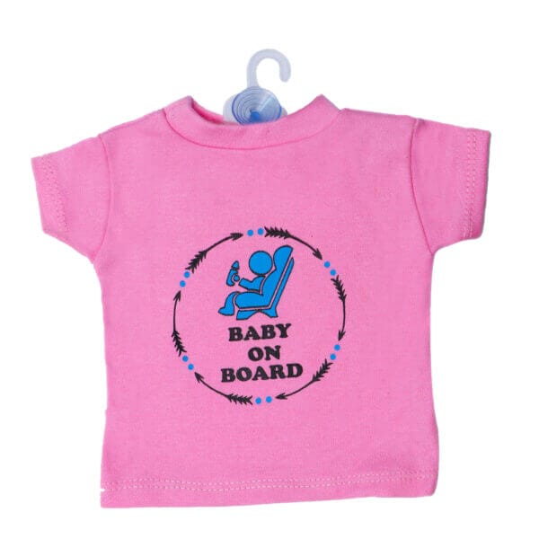 Baby on Board Car Decals Cloth Safety Sign Board with Hanger & Vacuum suction cup - Image 4
