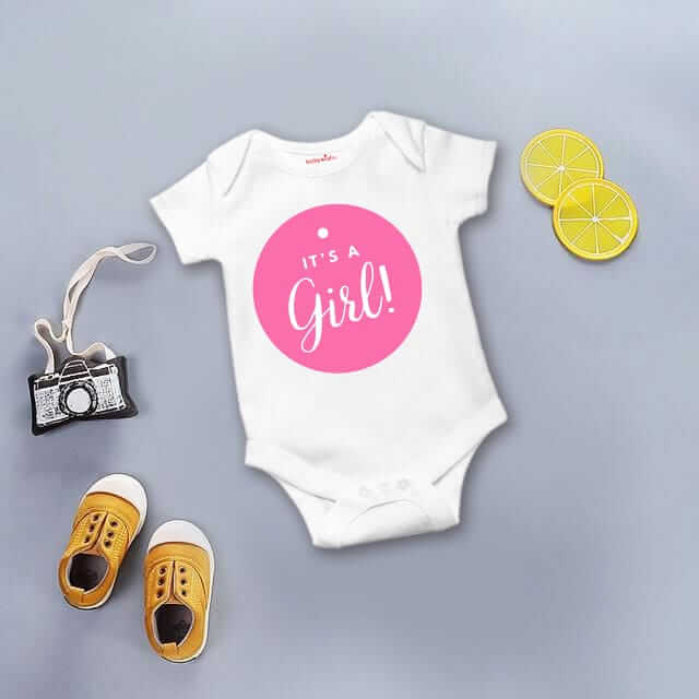 Baby Newborn Bodysuits Romper Half Sleeve Envelope Neck Onesies Outfit – Soft Cotton Baby Clothes for Newborn Boys & Girls