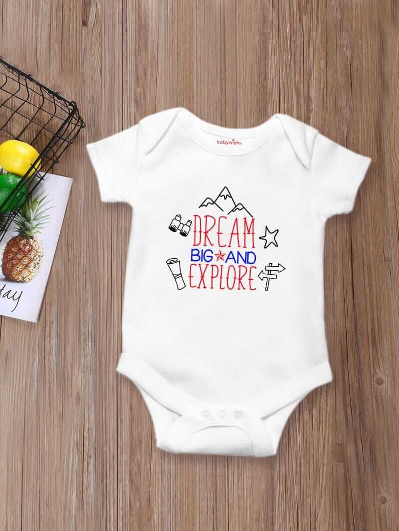 Baby Newborn Bodysuits romper Half Sleeve Envelope Neck Onesies Outfit