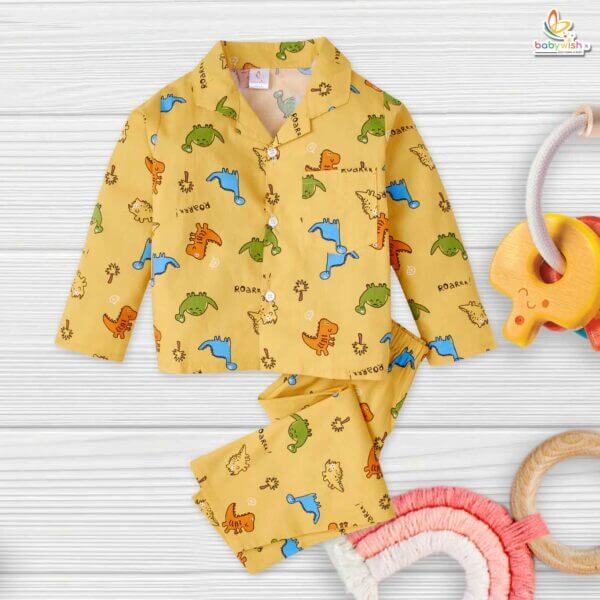 Babywish Kids Sleepsuit for Baby Boy’s and Girl’s Topwear and Pajamas Set Long Sleeve Sleepwear Baby Clothing Sets - Image 6