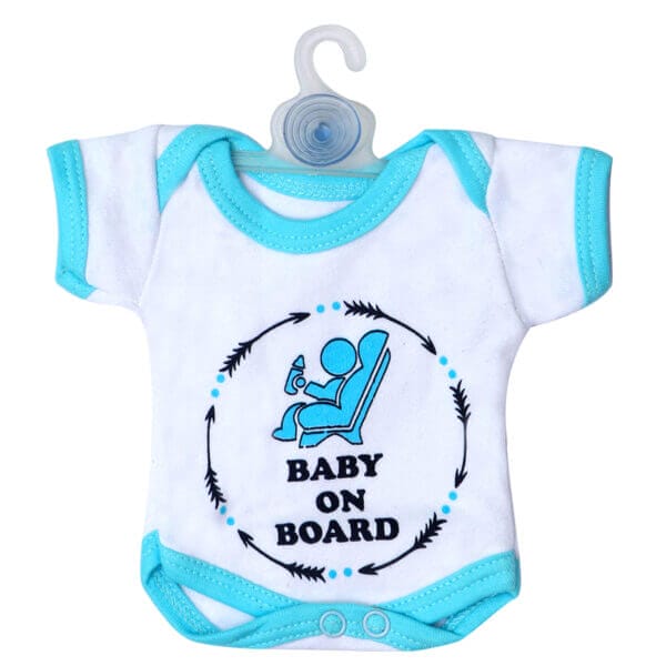 Baby on Board Car Decals Cloth Safety Sign Board with Hanger & Vacuum suction cup - Image 6
