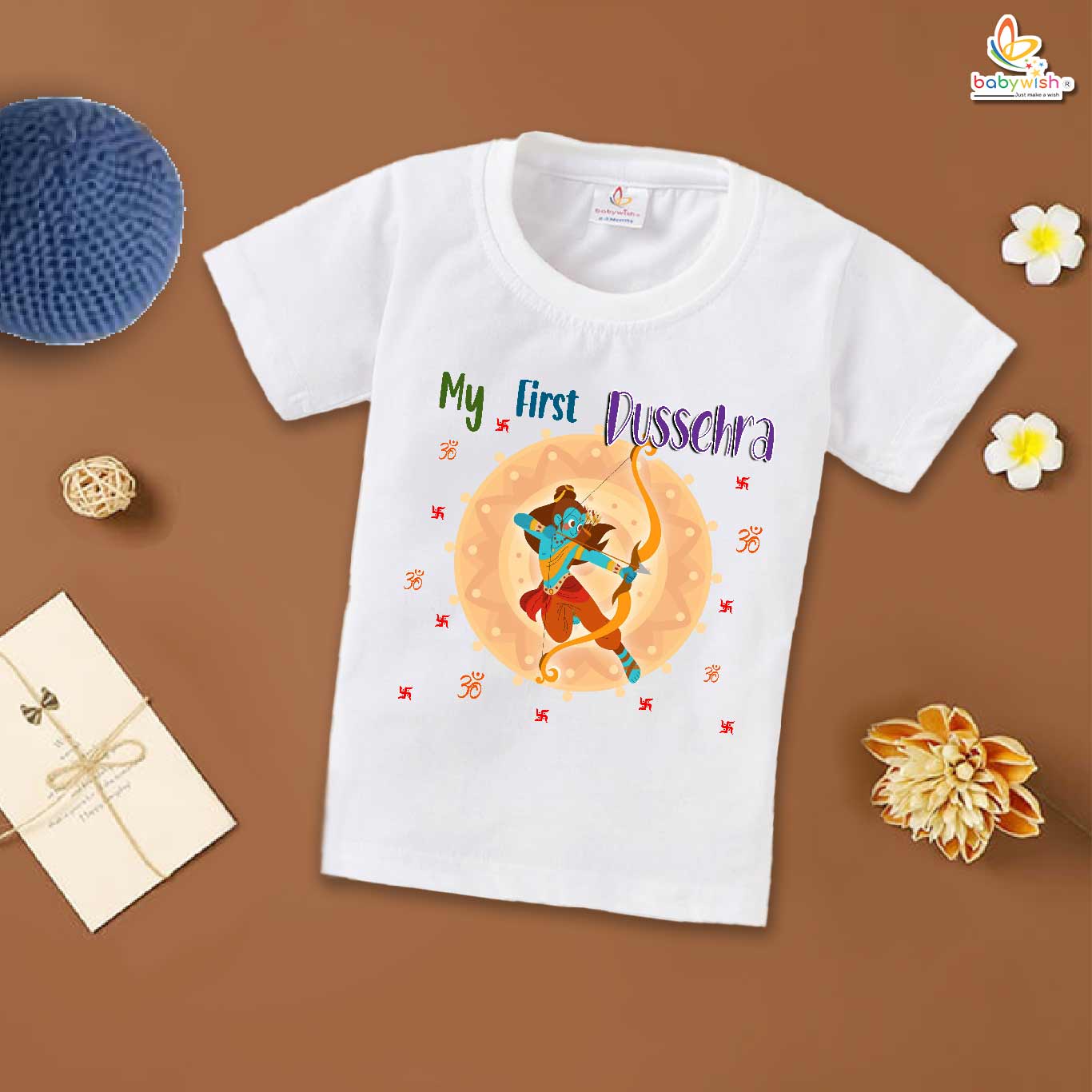 Babywish Baby Navratri T-shirt My First Dussehra My First Vijaydashmi