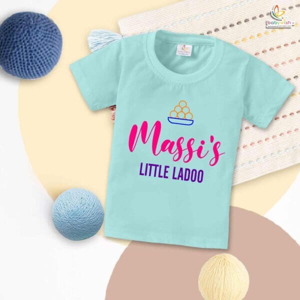My Maasi T-shirt – Cute T-shirt for Babies & Toddlers | Perfect Gift for Maasi | Babywish - Image 2