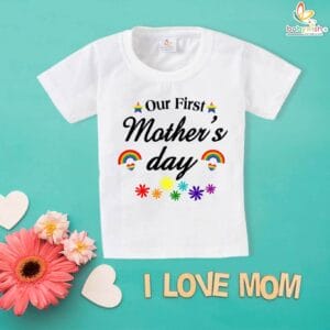 Babywish First Mother’s Day Rainbow T-shirt