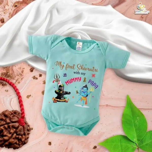 Babywish Hindu Festival Romper for Babies
